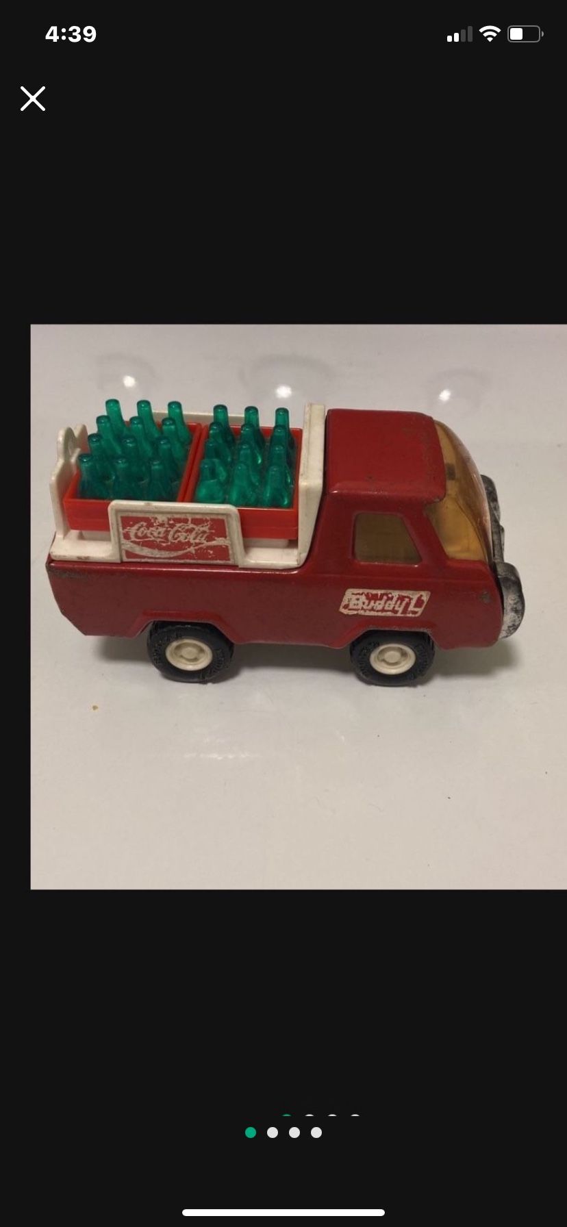 Buddy L Coca Cola Pickup Delivery Truck Complete