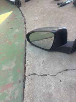 LEFT DRIVER SIDE MIRROR 2017 TOYOTA CAMRY (SILVER) OEM.