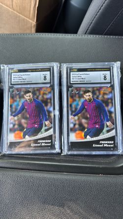 Lionel Messi 2018 Leaf Special Release  numbered 7/50 and 20/50