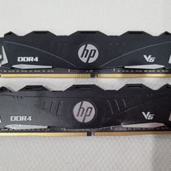 2 HP DDR4 RAM 8GB STICKS WITH HEAT SPREADER