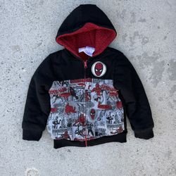 Spider-Man fluffy kids size 5 
