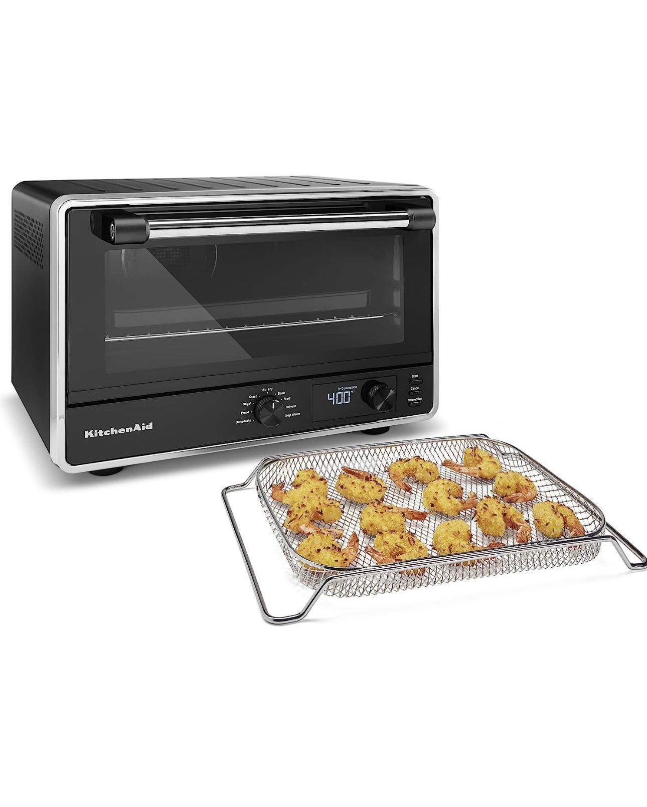 itchenAid Digital Countertop Oven with Air Fry KCO124BM Convection