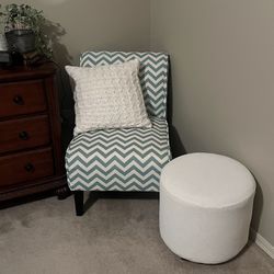 Chair And Ottoman 