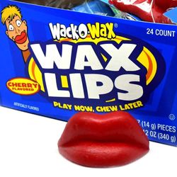 ♥️Wack-O-Wax Cherry Wax Lips, 20 PIECE ♥️