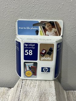 HP 58 Inkjet Photo Print Cartridge C6658AN New Sealed Expired APR 2004