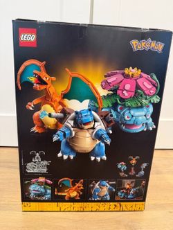 LEGO Pokemon Venasaur, Charizard, & Blastoise (72153) - NEW SEALED