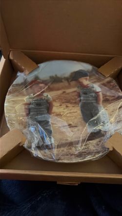 This vintage "You Been Farming Long?" 8.5-inch porcelain collector plate by RJ Ernst