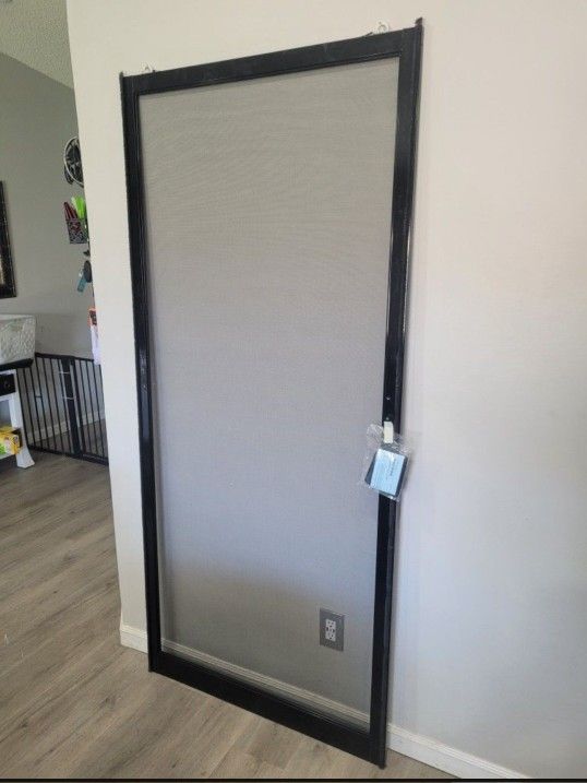 NEW-Anderson 200 series 35-1/8 X 77-9/16" Sliding Mesh Screen Door Insect Perma- Shield For Arcadia Patio Door.