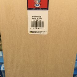 Midwest Basswood Wood 1/16 X 6 X 24in (1)pc