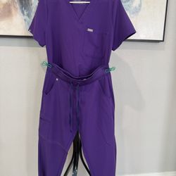Figs Scrubs Top & Bottom Set