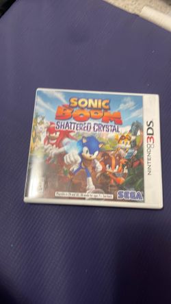Sonic boom 3Ds Nintendo