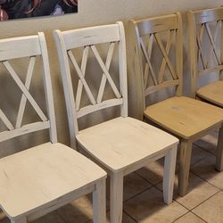 Wooden Chair Set (x4) 