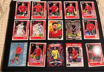 Portugal Soccer Trading Card Lot – Donruss & Prizm