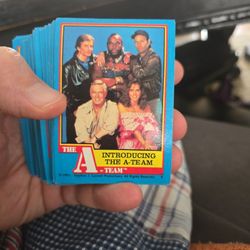 1983 A Team Trading Cards