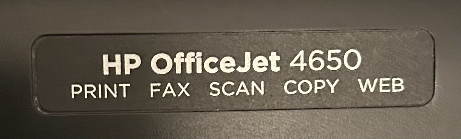 HP Office Jet printer 