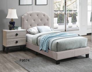 Twin New Bed Sale w/Mattress.  Camas Nuevas