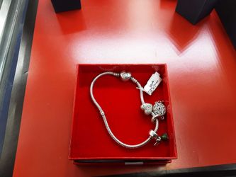 Charm Bracelet Silver 25.2 grams 6 inch