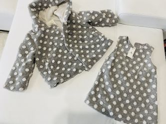 Toddler Baby Gap Dress and matching Coat 24 Months