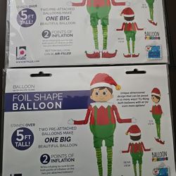 Elf 5ft Standing Ballon