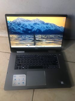 Dell Inspiron 15 7000 2-in-1 Touchscreen i5 Processor 256gb SSD 8gb Ram Come With Charger window 11 good Condition
