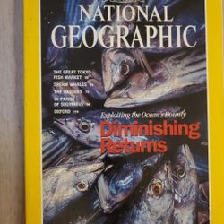Collection Of National Geographic Magazines