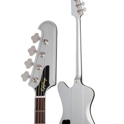 Epiphone Thunderbird '64 Electric Bass with Gig Bag  Silver Mist 