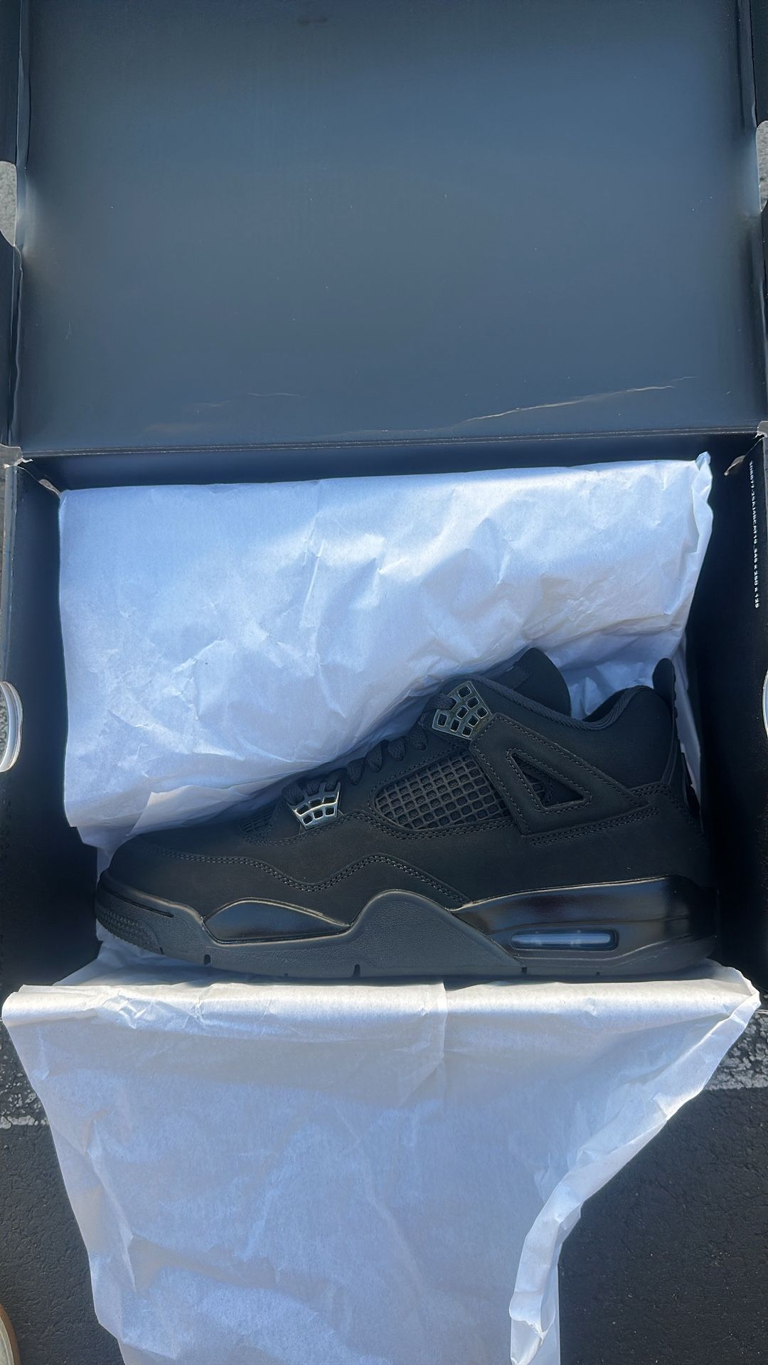 Brand New Jordan 4 Retro Black Cats 