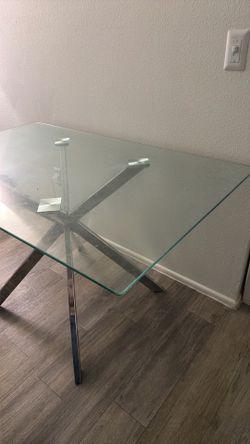 Glass table