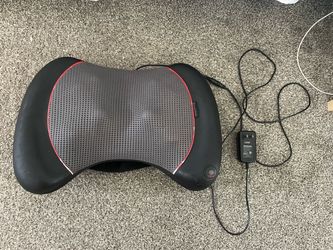 Brookstone  shiatsu neck and back massager with heat