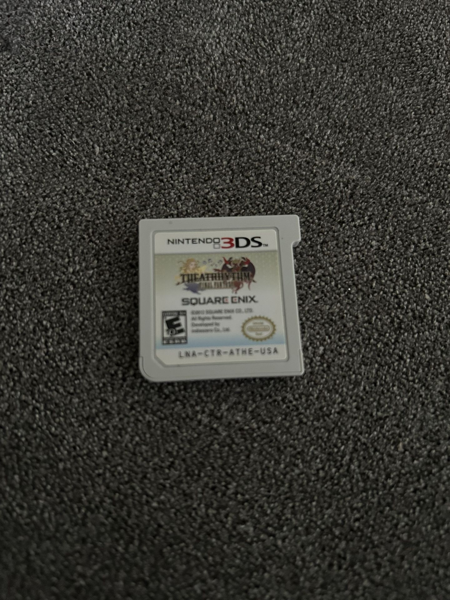 Theatrhythm: Final Fantasy Nintendo 3DS