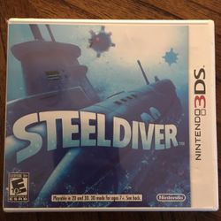 Nintendo 3ds steel Diver Brand New Sealed