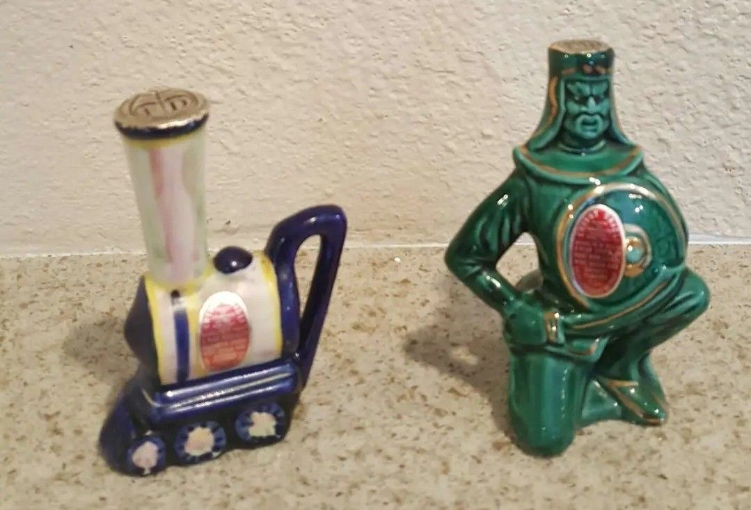 empty Vintage Drioli Cherry Wine Decanter bottle