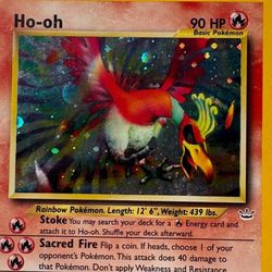Ho-oh Double holo error