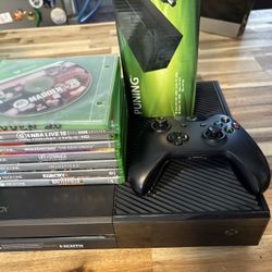 Xbox one 1 controller an 9 games