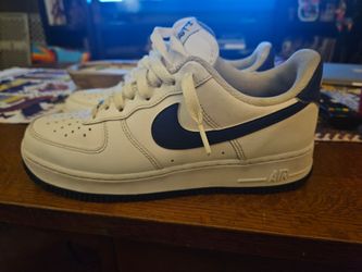 Nike Air Force 1 Low White and Navy