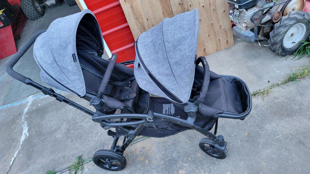 Contours Double Carseat Stroller For Baby Kids