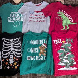 Boys Holiday Shirts Bundle 3T