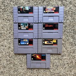 Super Nintendo Games Lot (SNES)