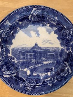 Wedgwood Historic The Library Of Congress Plate (9 1/4")
