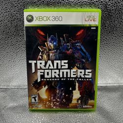 Transformers Revenge Of The Fallen Microsoft Xbox 360, TESTED & WORKING!