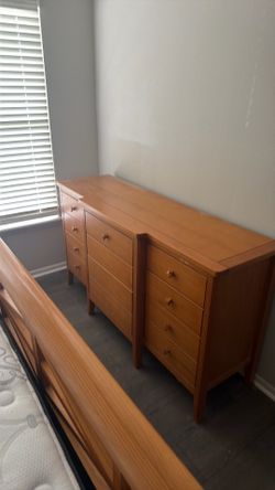 Tan dresser