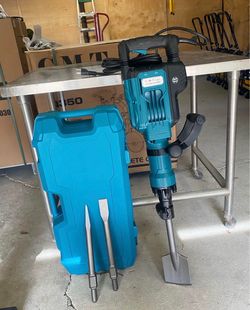 Jack hammer and concrete saw 16” blade