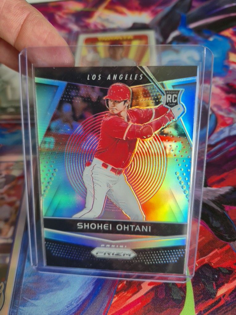2018 Shohei Ohtani Prizm Refractor Rookie Card