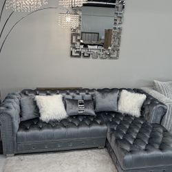 Sofá Grey New, Delivery Same Day 