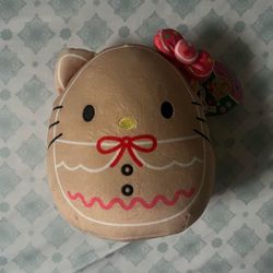Hello kitty gingerbread Squishmallow