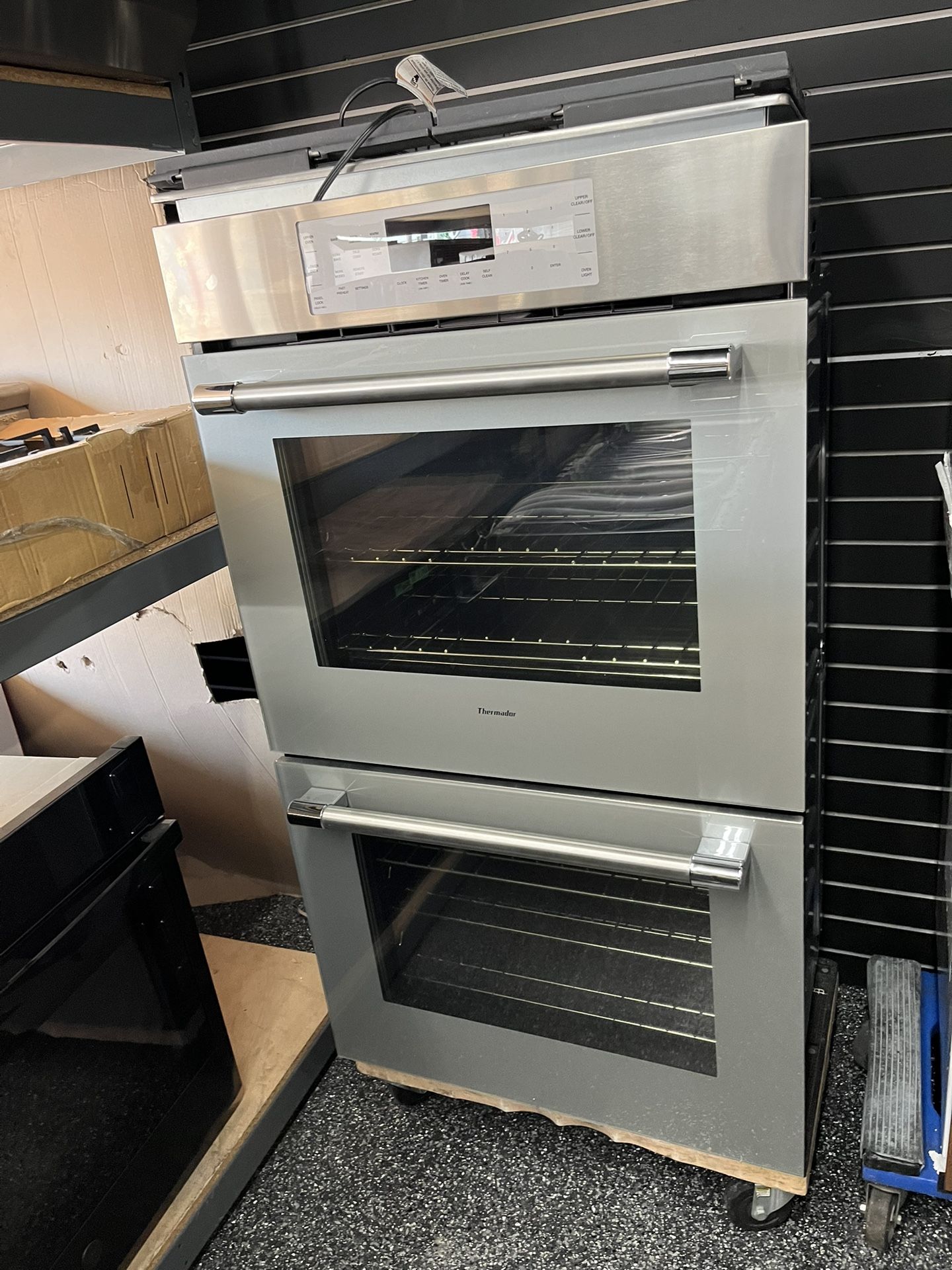 Stainless Steel Thermador Professional 30” Double Oven Electric + Convection