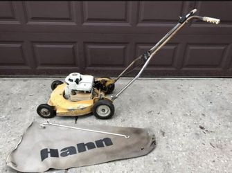 Vintage Hahn Lawn Push Mower