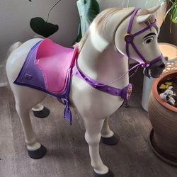 Disney Princess Ride On Maximus Horse 32 Inch Rapunzel Tangled