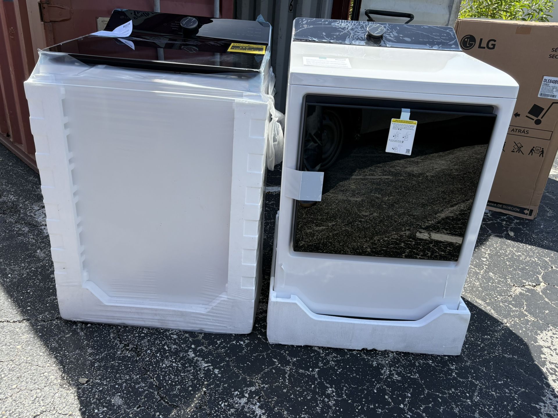 LG New Brand New Washer & Dryer