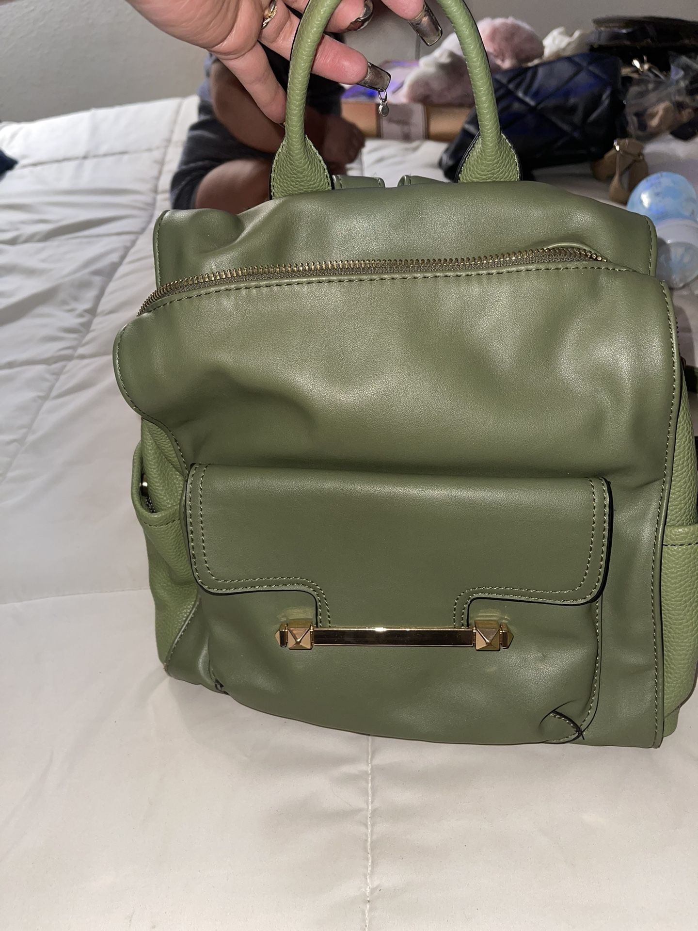 Green Backpack